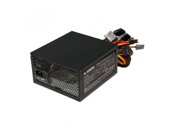 iBOX Aurora - Strømforsyning (intern) - ATX12V 2.03/ EPS12V - AC 200-240 V - 600 watt - aktiv PFC