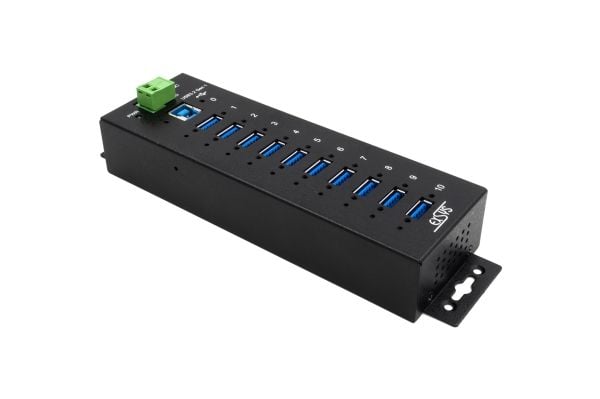 EXSYS EX-1504HMS, USB 3.2 Gen 1 (3.1 Gen 1) Type-B, USB 3.2 Gen 1 (3.1 Gen 1) Type-A, 5000 Mbit/s, lajittelu, metalli, 1,5 m