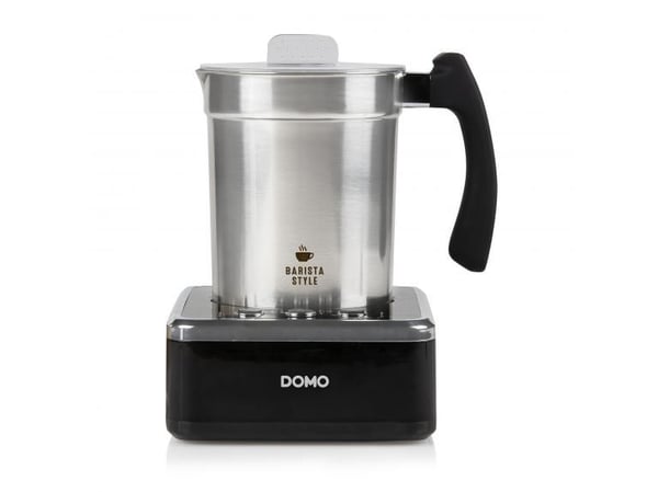Domo DO717MF, Automatisk mjölkskummare/värmare, Svart, Rostfritt stål, Rostfritt stål, 230 ml, 200 ml, Varm & Cold