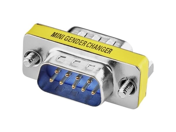 Renkforce SP-8821968, D-Sub, D-Sub, Hopea, Keltainen