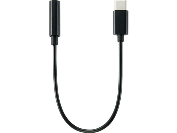 Renkforce RF-4495284, 3.5mm, Hunkjønn, USB, Hankjønn, 0,15 m, Svart