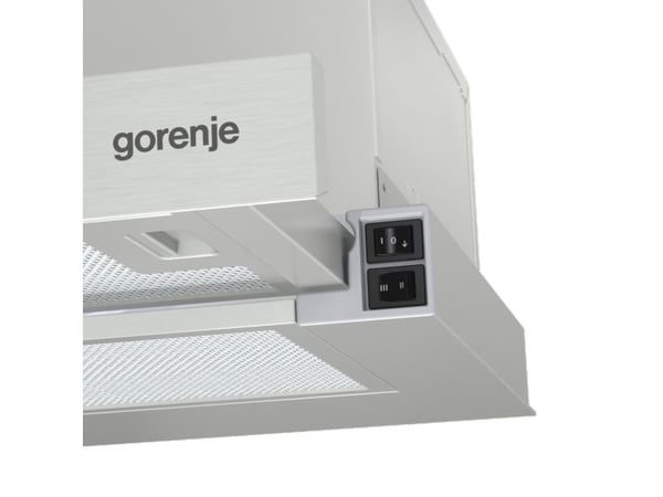 Gorenje TH60E3X, 350 m³/t, Ducted/Resirkulerende, E, A, B, 67 dB