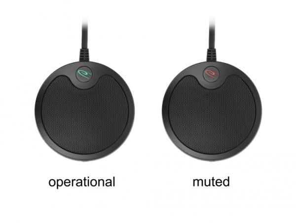 Delock - Mikrofon - USB - sortera