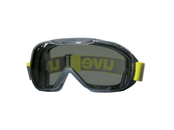 Uvex 9320281, Vernebriller, Antrasitt, Limefarget, Polykarbonat, 1 stykker