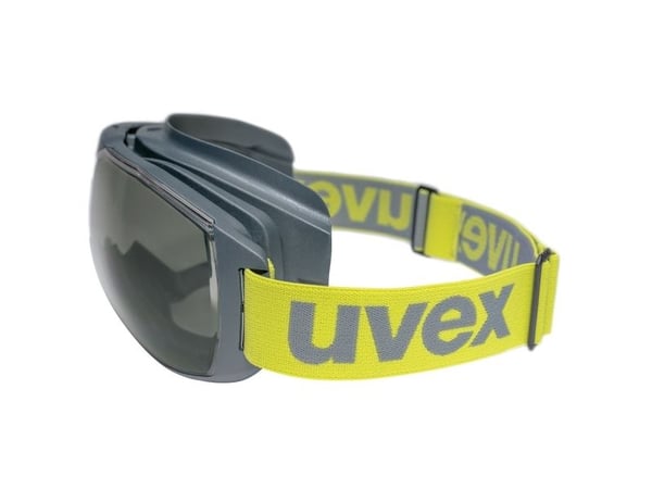 Uvex 9320281, Vernebriller, Antrasitt, Limefarget, Polykarbonat, 1 stykker