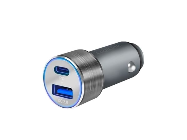 LogiLink PA0252, Automatisk, Cigartenner/lighter, 12 V, Grå