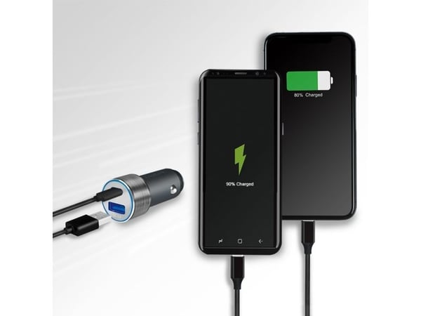 LogiLink PA0252, Automatisk, Cigartenner/lighter, 12 V, Grå