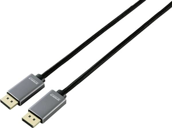 SpeaKa Professional SP-8993892, 5 m, DisplayPort, DisplayPort, Hankjønn, Hankjønn, 7680 x 4320 piksler