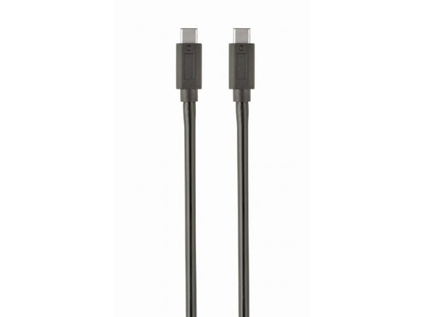 Cablexpert - USB-kabel - USB-C (hann) til USB-C (hann) - USB 3.1 - 3 A - 1 m - svart