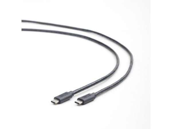 Cablexpert - USB-kabel - USB-C (hann) til USB-C (hann) - USB 3.1 - 3 A - 1 m - svart