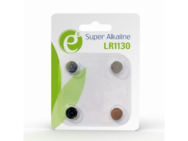 Gembird EnerGenie EG-BA-LR1130-01 - Batteri 4 x LR1130 - Alkalisk - 45 mAh