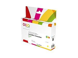 OWA - 19.5 ml - gul - kompatibel - gjenfabrikert - blekkpatron (alternativ for: Epson T7904) - for Epson WorkForce Pro WF-4630DWF, WF-4640DTWF, WF-...