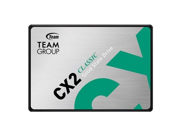 Team Group CX2 - SSD - 256 GB - intern - 2.5" - SATA 6Gb/s - grønn