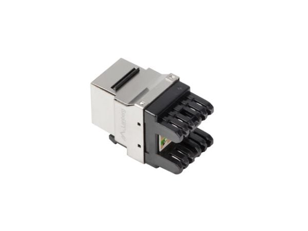 Lanberg KSF6-1000 - Modulinnlegg - CAT 6 - FTP - RJ-45 - sølv