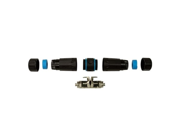 LogiLink NP0082, Musta, Nailon, 1 kpl, 7,5 mm, IP68, 0 - 70 °C