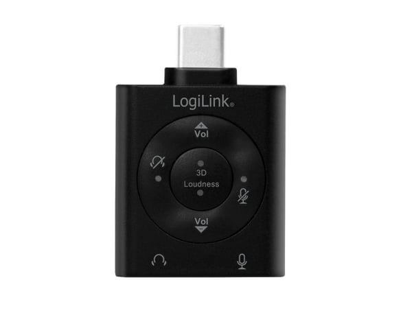 LogiLink UA0365, USB Type-C, 96KHz, 27 mm, 40 mm, 8 mm
