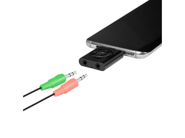 LogiLink UA0365, USB Type-C, 96KHz, 27 mm, 40 mm, 8 mm