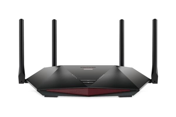 NETGEAR Nighthawk XR1000 WiFi 6 Gaming Router, Wi-Fi 6 (802.11ax), Kaksitaajuus (2,4 GHz/5 GHz), Ethernet LAN, Musta, Pöytäreititin