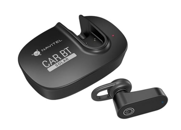 Navitel Solar Car BT, Hodesett, In-ear, Bil, Svart, Mono, Trådløs