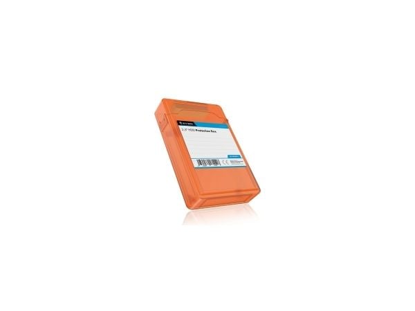 ICY BOX IB-AC602b-6 - Vernebokssett for harddiskstasjon - kapasitet: 1 harddiskstasjon (3,5") - hvit, grå, blå, grønn, rød, oransje