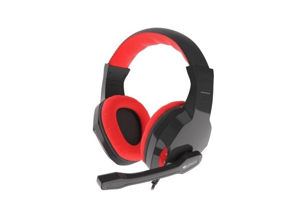 Natec Genesis Argon 110 - Hodesett - on-ear - kablet - 3,5 mm jakk - svart