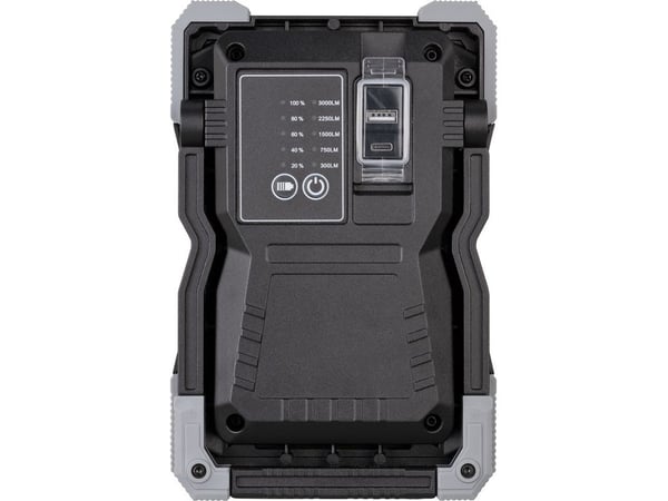 Brennenstuhl Rufus, 30 W, LED, Sort, Grå, 6500 K, 3000 lm, IP65