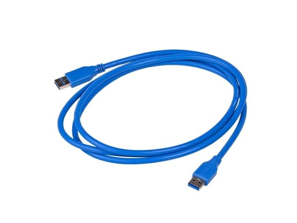 Akyga AK-USB-14, 1,8 m, USB A, USB A, Sininen
