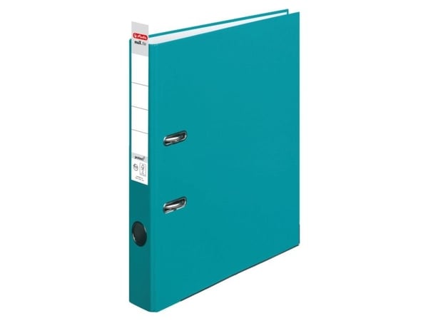Herlitz 50015955 - A4 - Øye - Oppbevaring - Polypropylen (PP) - Turkis - Hvit
