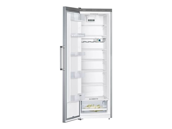 Siemens iQ300 KS36VVIEP - Kylskåp - bredd: 60 cm - djup: 65 cm - höjd: 186 cm - 346 liter - Klass E - rostfritt stål