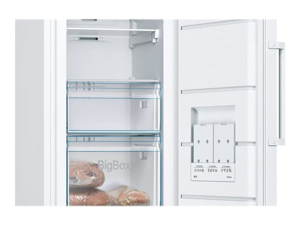 Bosch Serie | 4 GSN29VWEP - Fryser - stående - bredde: 60 cm - dybde: 65 cm - høyde: 161 cm - 200 liter - Klasse E - hvit