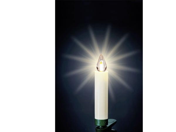 Krinner Lumix Superlight Flame Mini Ivory 12 pcs. Set