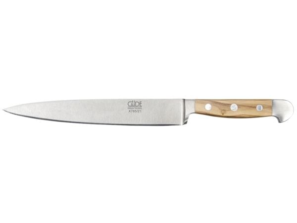 Güde Alpha skinkekniv 21 cm Olive (X765/21)