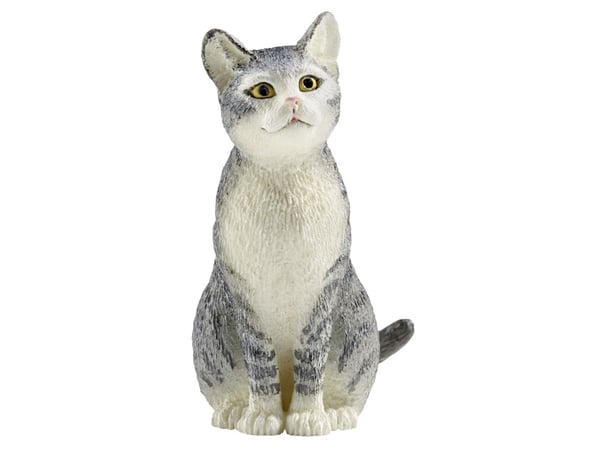 Schleich sittande katt figur