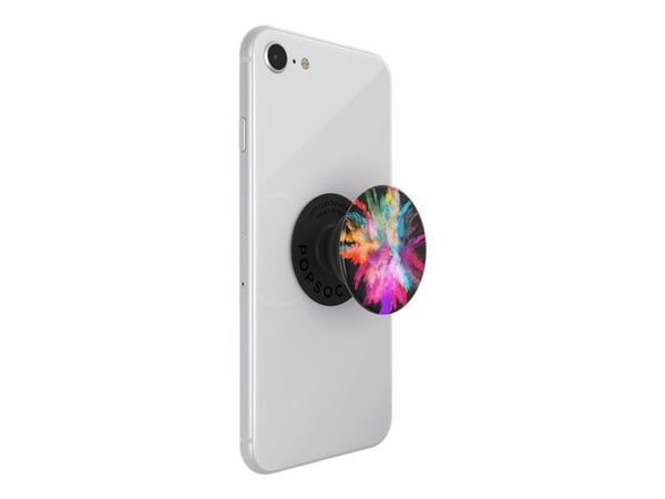 PopSockets Swappable PopGrip - Fingergrepp/vikbart ställ för mobiltelefon, surfplatta - Färgglans