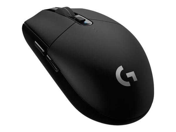 Logitech G G305 - Mus - optisk - 6 knappar - trådlös - 2.4 GHz - trådlös USB-mottagare - lila