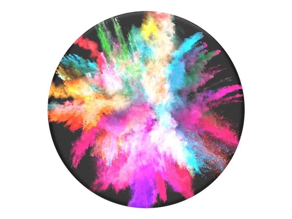 PopSockets Swappable PopGrip - Fingergrepp/vikbart ställ för mobiltelefon, surfplatta - Färgglans