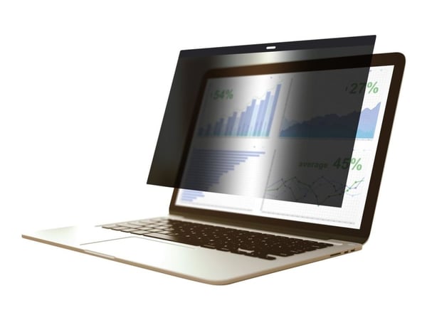 eSTUFF - Notebook privacy-filter - 2-vejs - aftagelig - magnetisk - 16" - for Apple MacBook Pro 16" (Late 2019)