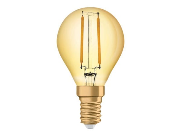 OSRAM Vintage 1906 ST CLAS P - LED hehkulamppu - muoto: P45 - kirkas viimeistely - E14 - 2,5 W (vastaa 22 W) - luokka F - lämmin valkoinen valo - 2...