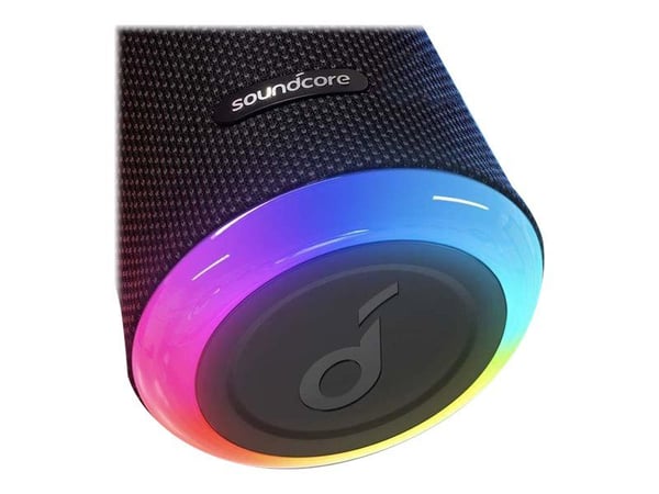 Soundcore Flare II - Høyttaler - for bærbar bruk - trådløs - Bluetooth - 20 watt - svart