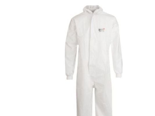 Skyddsdräkt Worklife Safe 56 typ 5B/6B vit stl. XL