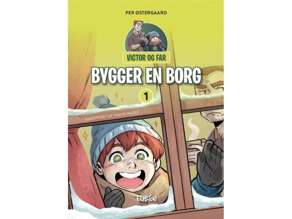 Victor og far bygger en borg | Per Østergaard | Språk: Dansk
