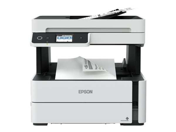 Epson EcoTank ET-M3170 - Multifunksjonsskriver - S/H - ink-jet - A4/Legal (medie) - opp til 20 spm (trykking) - 250 ark - 33.6 kbps - USB, LAN, Wi-Fi