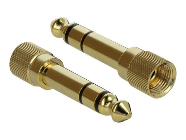 DeLOCK 85786, 3.5mm, Uros, 3.5mm, Uros, 2 m, Musta, Harmaa