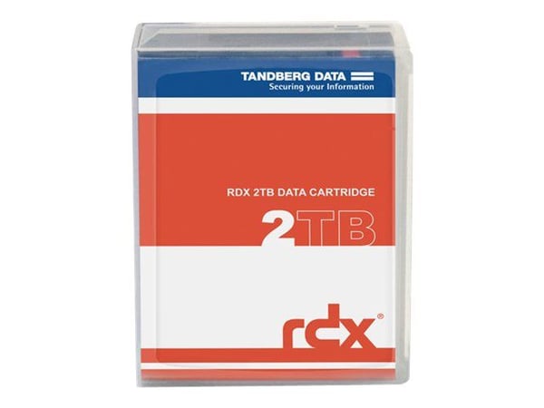 Overland-Tandberg 8731-RDX, RDX-kassett, RDX, 2 TB, Sort, RDX QuikStor, 150 MB/s