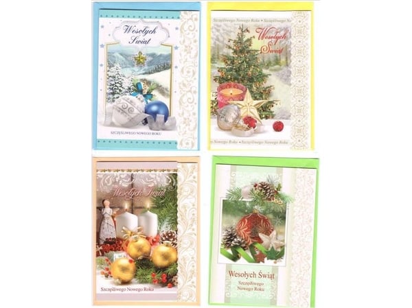 Top Graphic Pass B6 Christmas BNM secular (10stk) MIX