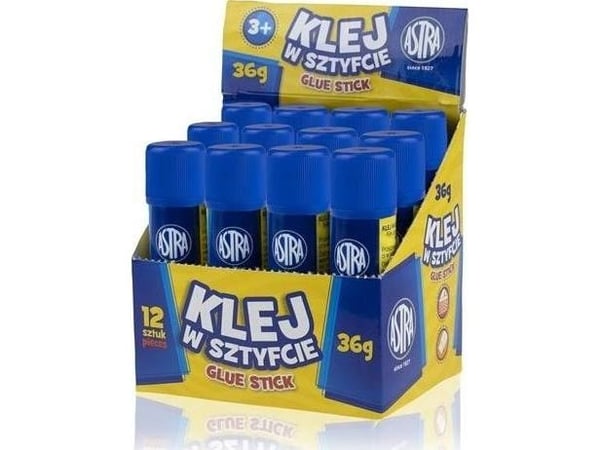 Limstift 36 g (12 stk) ASTRA