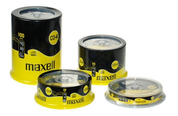 Maxell CD-R80XL - 10 x CD-R - 700 MB (80 min) 52x - kakeboks