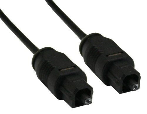 InLine 89925, Toslink, Hankjønn, Toslink, Hankjønn, 5 m, Sort