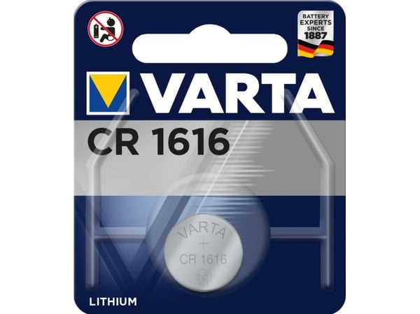 Varta Electronics - Batteri CR1616 - Li - 55 mAh