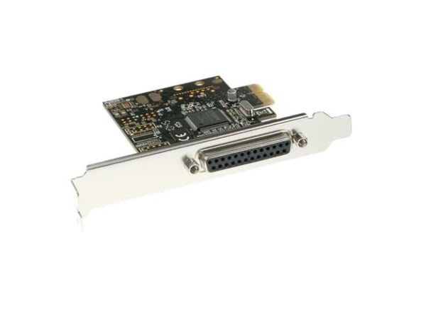 På linje? Grensesnittkort, 1x parallell 25-pinners, PCIe (PCI-Express) (76625C)